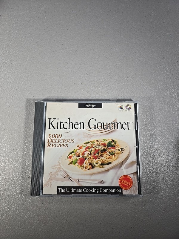 Kitchen Gourmet The Ultimate Cooking Companion 5000 Delicious Recipes CD ROM