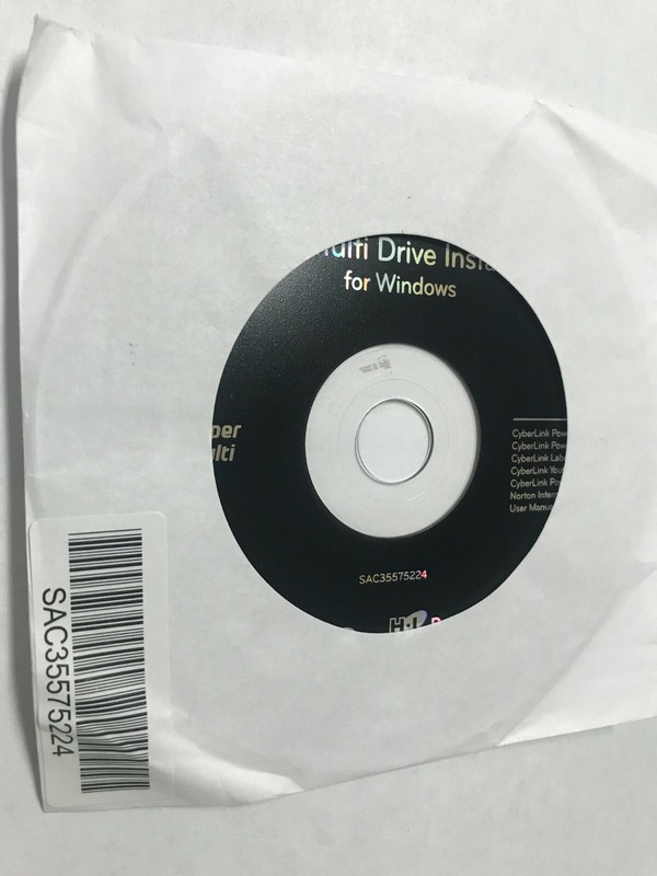 LG Super Multi Drive Install Disc with Cyberlink software SAC35575224