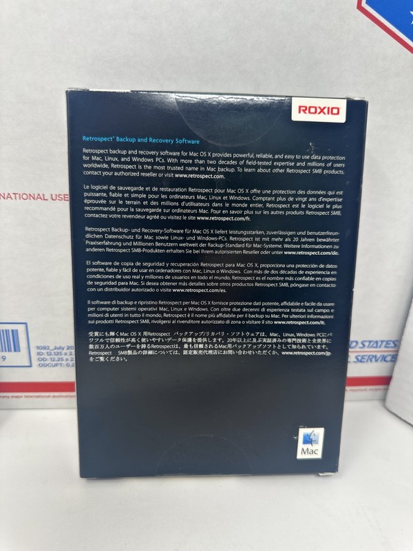 Sonic Solutions Roxio EMC Retrospect for Macintosh Backup & Recovery Software gallery