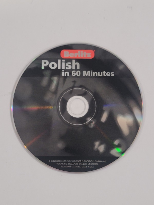 Berlitz – Polish In 60 Minutes – DISC ONLY – Audio CD