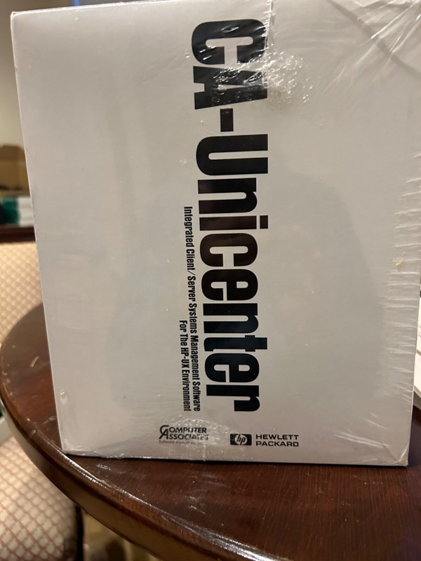 RARE AUTHENTIC BRAND NEW SHRINK WRAPPED CA-UNICENTER FOR HP-UX+ PRODUCT KEY CERT gallery