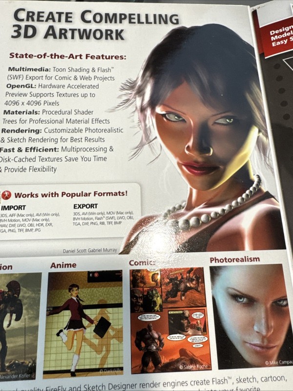 E frontier Poser 7 3D Figure Design & Animation Software Windows & MAC gallery