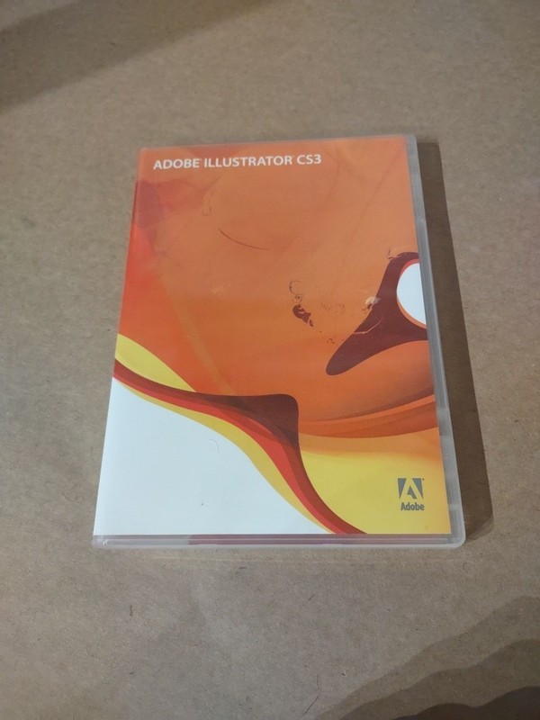 Adobe Illustrator CS3 MAC UPGRADE CD with Serial Number Two CDs Free Shipping