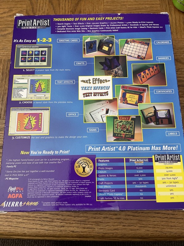 Print Artist Platinum PC Software gallery
