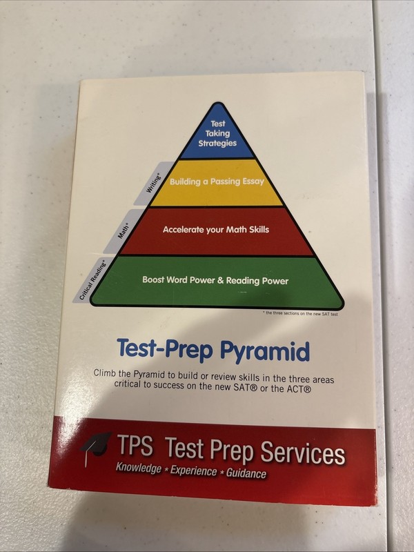 Test Prep Services Pyramid SAT/ACT Vocabulary HS Math Composition Grammar SEALED
