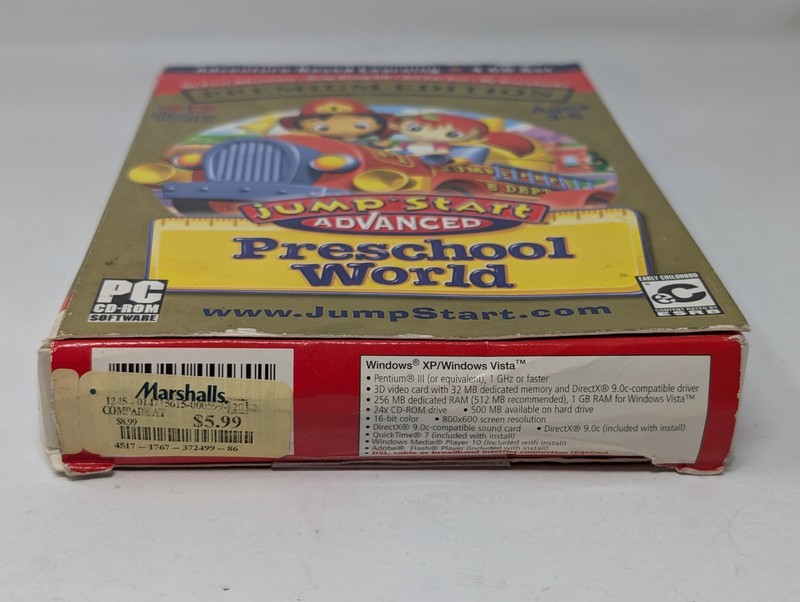 Jumpstart Advanced Preschool World CD-ROM Premium Edition Game Vintage Win XP gallery