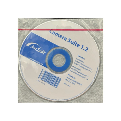 ArcSoft Camera Suite 2.0 CD Software – Windows 98/ME/2000/XP, Mac OS 8.6/9/X