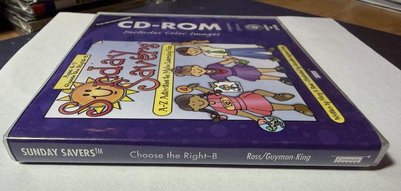 Sunday Savers A-Z Activities To make Learning Fun CD-ROM Ages 4-7 Mary Ross VG gallery