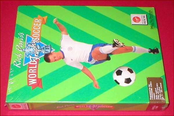Rick Davis's World Trophy Soccer for the Amiga 500 1000 2000 Computer NEW SEALED gallery