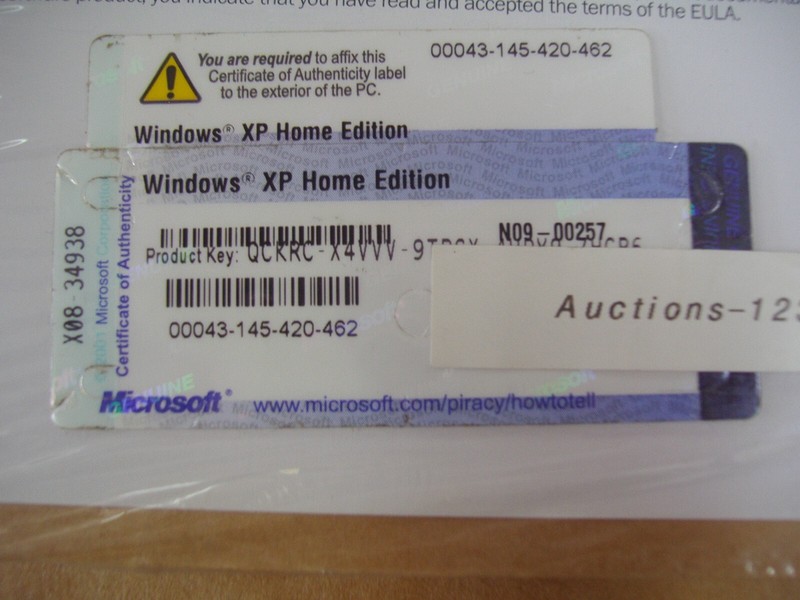 MICROSOFT WINDOWS XP HOME WITH SP2 FULL OPERATING SYSTEM OS MS WIN =BRAND NEW= gallery
