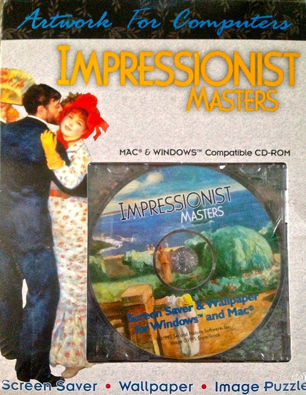 Impressionist Masters MAC and WINDOWS Compatible CD-ROM
