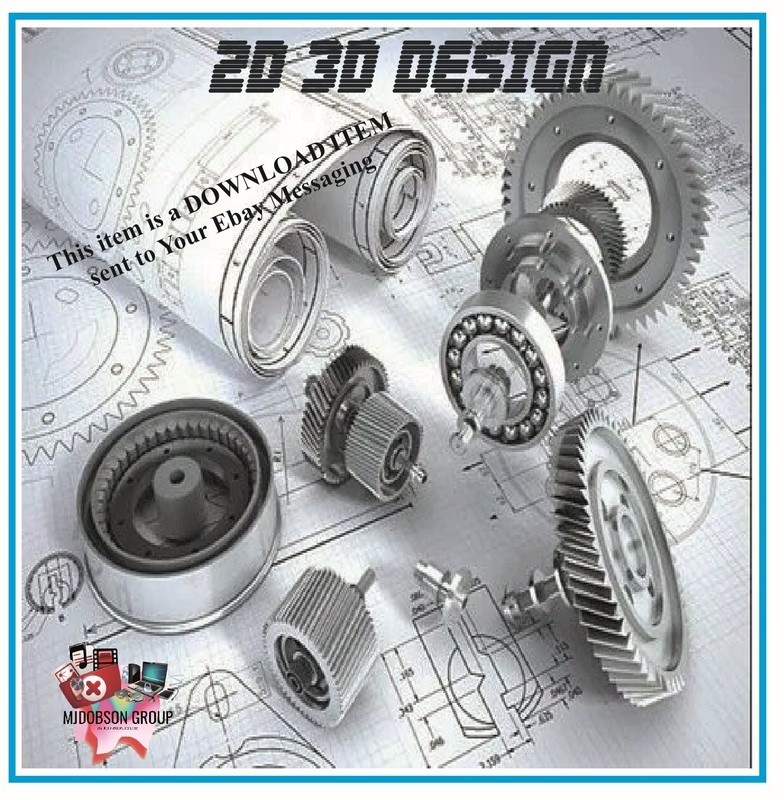 CAD 2D & 3D Software USB | Engineering Modeling DWG Files Subscription Free gallery