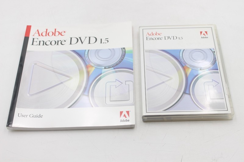 Adobe Encore DVD Version 1.5 Education Authoring Editing Software Windows RETRO