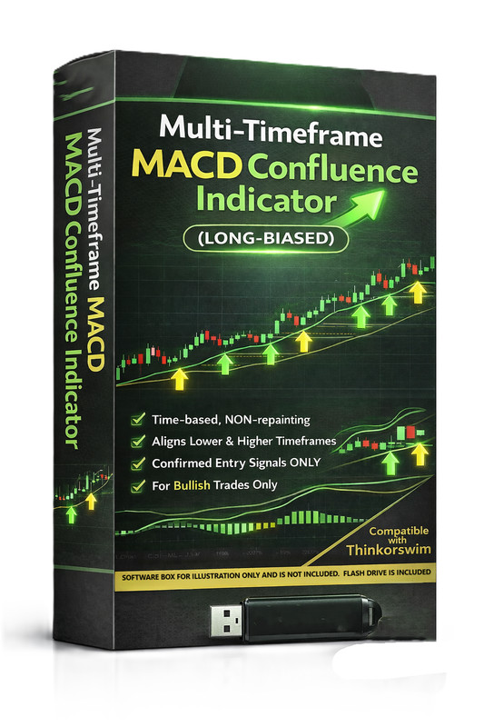 Thinkorswim Thinkscript Code Multi-Timeframe MACD Stock Day Trading Indicator gallery