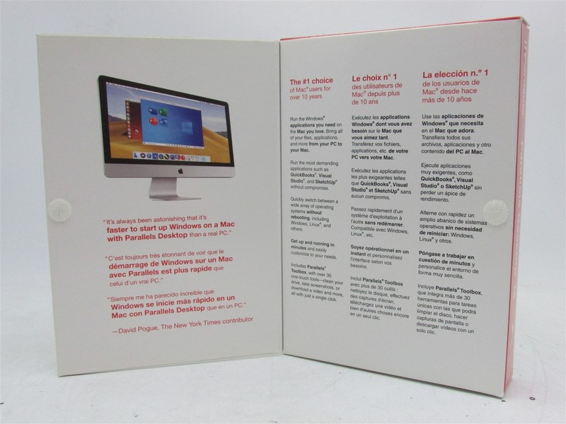 Parallels Desktop 15 Run Windows OS on MAC w/ One Year Subscription New In Box gallery