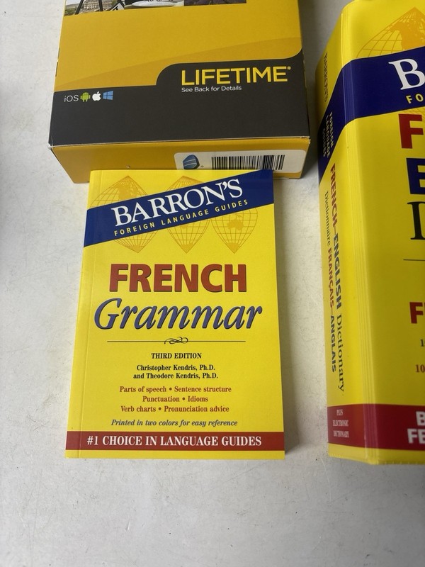 Rosetta Stone Learn French Bonus Pack Lifetime Online Access Grammar.Dictionary gallery