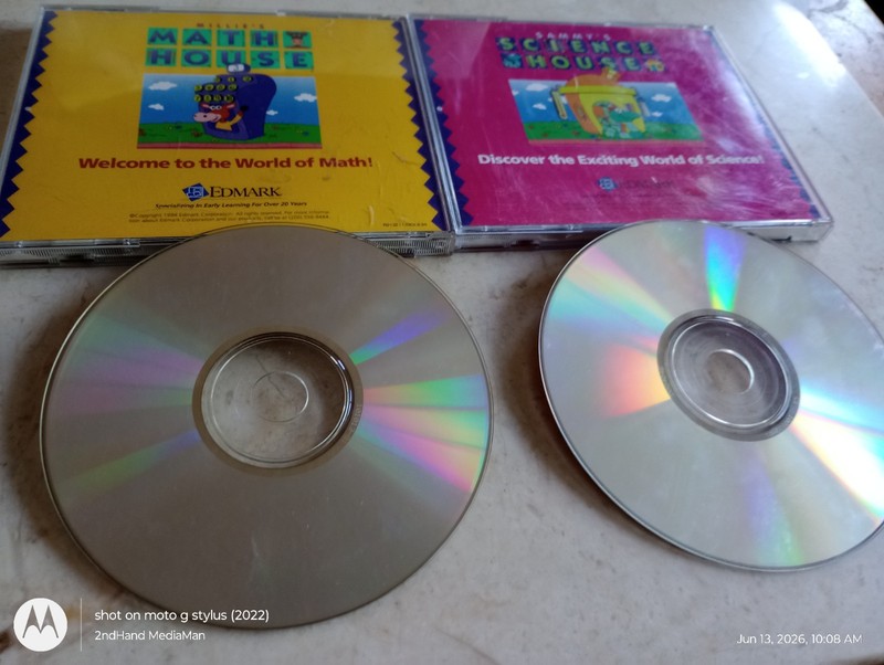 EDMARK MILLIE'S MATH HOUSE & SAMMY'S SCIENCE PC/MAC CD ROM GAME DISC LOT gallery