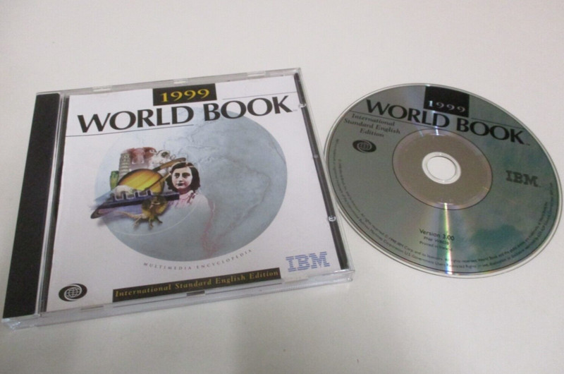 1999 World Book Multimedia Encyclopedia – International English Edition – CD-ROM