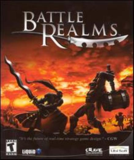 Battle Realms PC CD fantasy samurai ninja geisha warrior real-time strategy game
