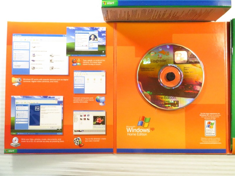 MICROSOFT WINDOWS XP HOME UPGRADE VERSION FOR 98/98SE/ME gallery