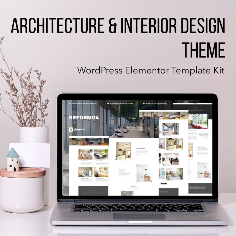 Architecture & Interior Design Theme – WordPress Elementor Template Kit