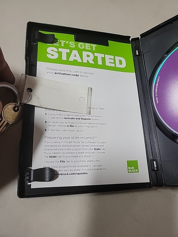 GENUINE 2016 H & R Block Deluxe Tax Software Homeowners/Investors Federal State gallery