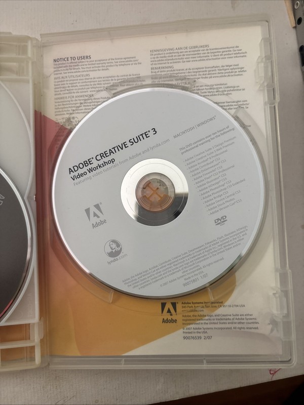 Adobe Creative Suite 3 Design Premium for Mac w/ Serial Number gallery