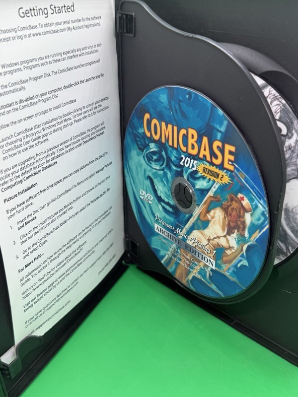 ComicBase 2015 DVD(3 Disc Set) ARCHIVE EDITION Software gallery