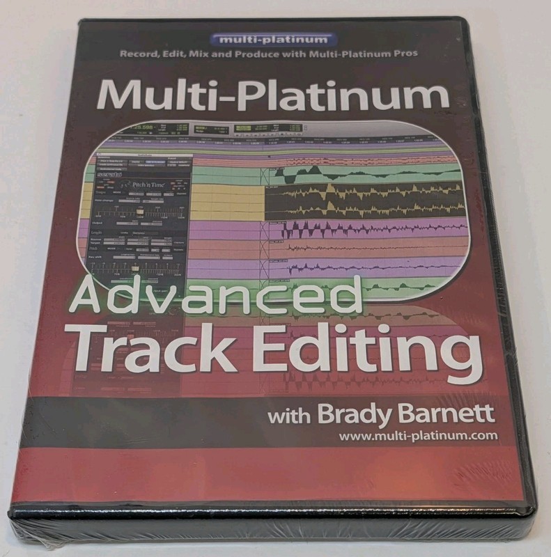 Multi-Platinum | Advanced Track Editing | 2012 | Brady Barnett | Mac/PC DVD-ROM gallery