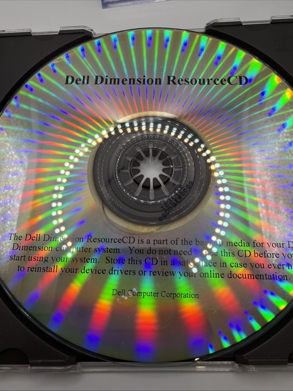 Dell Dimension Resource CD P/N 0628D - Disc Only - Used gallery
