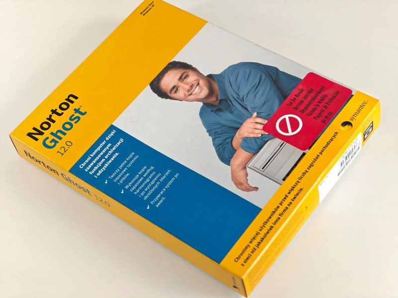 Symantec Norton Ghost 12.0 PL BOX Polish