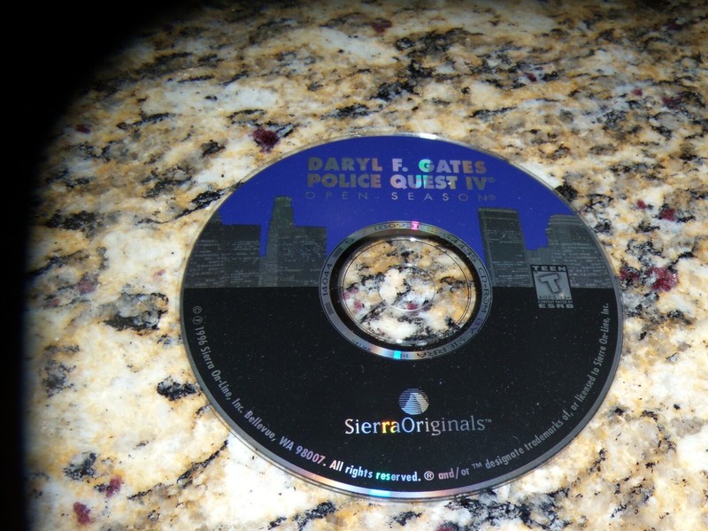 Daryl F. Gates Police Quest IV Open Season (PC, 1996) Near Mint Game gallery