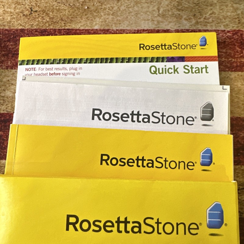 Rosetta Stone Spanish/Espanol (Latin America) Levels 1-5 See Pics Used Software gallery