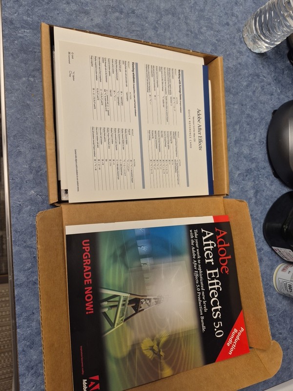 Adobe After Effects 5.0 & 5.5 Software Apple Macintosh w/ User Manuals & Plugin! gallery