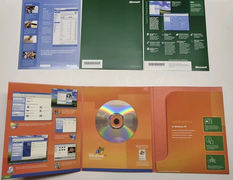 Microsoft Windows XP Home Edition Complete Full Retail Box Version gallery