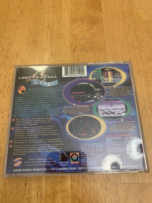Lost In Space Animated Learning Adventure PC Windows 95 MAC Computer Game gallery