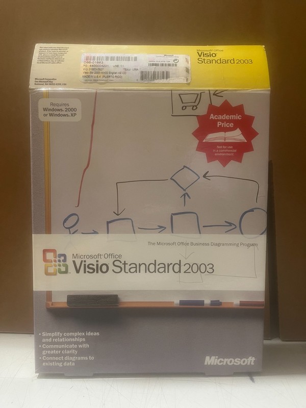 Visio Standard 2003 Microsoft Office, Academic Edition w/ Visual Diagrams Graph gallery
