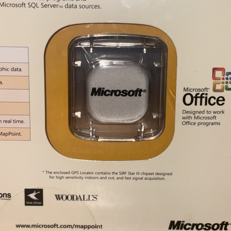 Microsoft® MapPoint® 2006 With GPS Locator, Traditional Disc Open Box/Used gallery