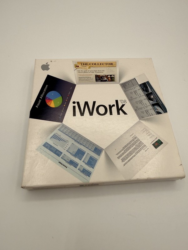 “BRAND NEW” iWork ’08 Includes Keynote’08,Pages’08, Numbers’08 MA79Z0 /A SEALED