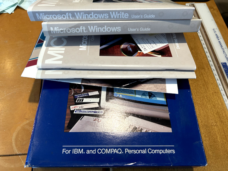 Microsoft Windows Operating Environment for IBM & COMPAQ Version 1.01 RARE gallery