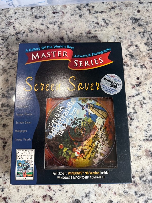 Master Series Screen Saver Greg & Tim Hildebrandt Windows 98 PC Mac CD-ROM
