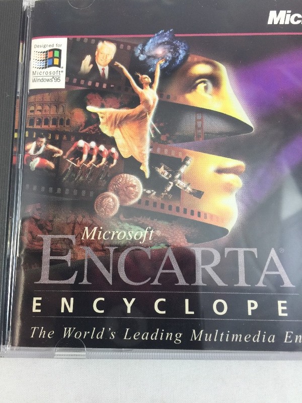 NEW Microsoft Encarta 97 Encyclopedia and All-Star Sports Collection Windows PC gallery