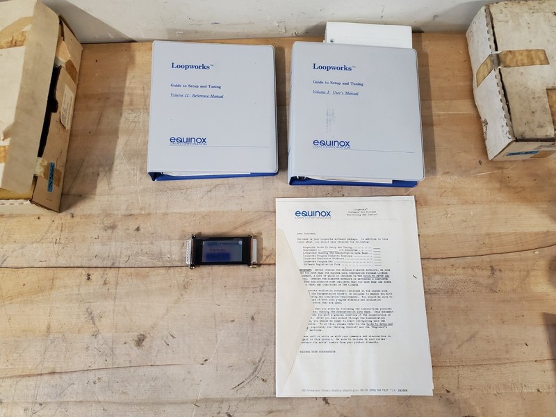 Rare- 2 New Old Stock Loopworks 100 1980's Software & Manuals, 1 Sealed, 1 Open gallery