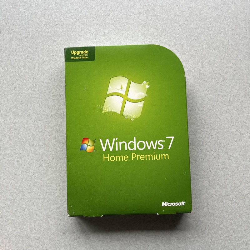 Microsoft Windows 7 Home Premium Upgrade Retail DVD 32-Bit English GFC-00020