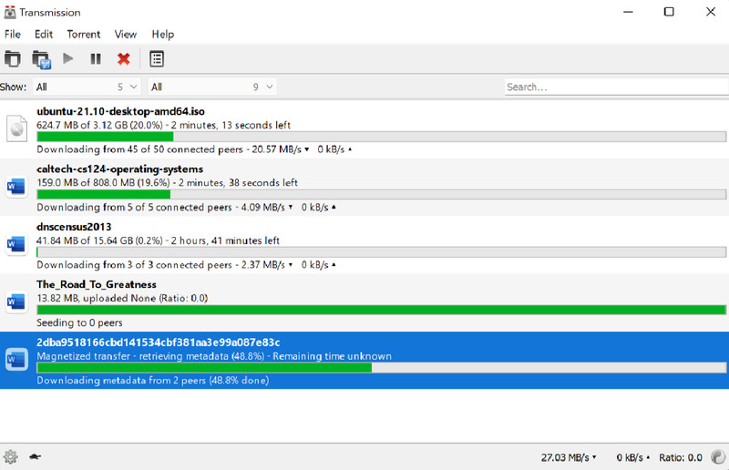 Latest New Release Transmission Bit Torrent Client Software App for Windows DVD gallery