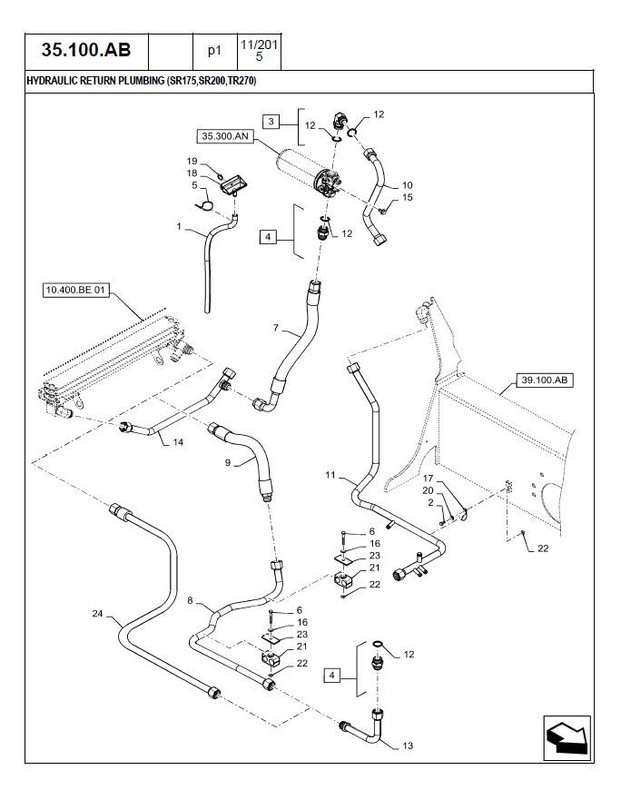 BEST Case CASE SR200 Skid Steer Loader Genuine Parts Catalog Manual On CD gallery