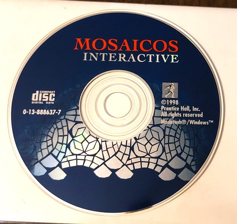 Mosaicos Interactive 1998 CD-ROM PC DISK ONLY No Art, Case or Tracking