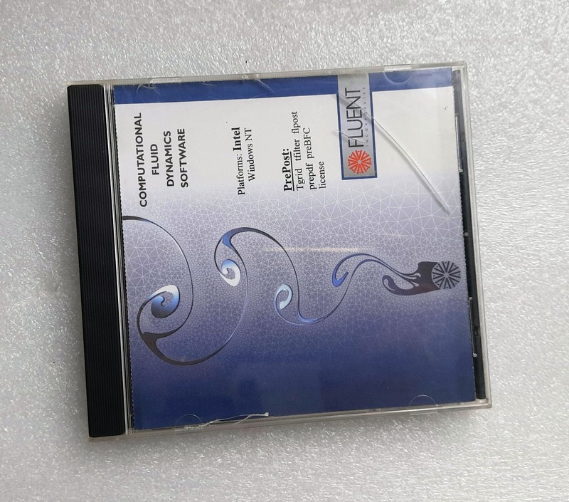 Fluent CFD, Release: Sept. 1998 Package: PrePost CD, Intel Windows NT 4.0