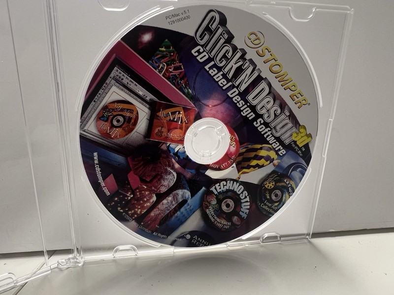 Click'N Design 3D CD Label Design Software For CD Stomper PC gallery