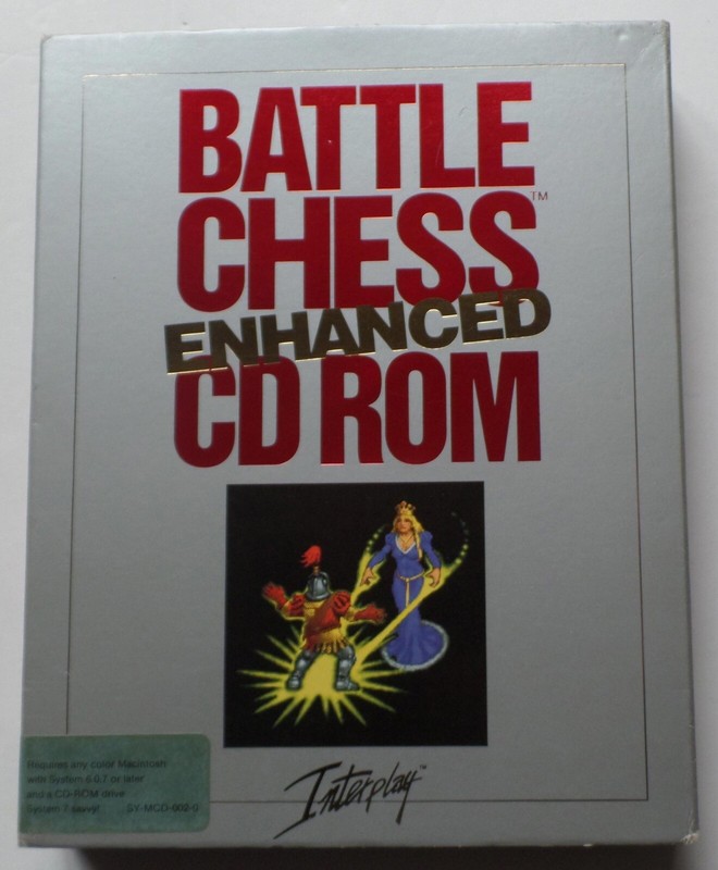 BATTLE CHESS – Macintosh Game Box Enhanced CD-Rom Vintage Interplay